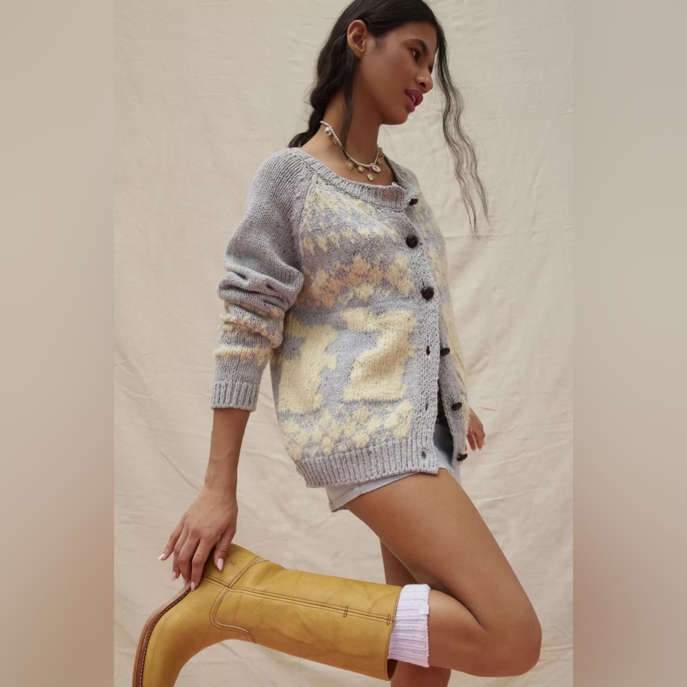 Urban Outfitters Bambi Relaxed Cardigan